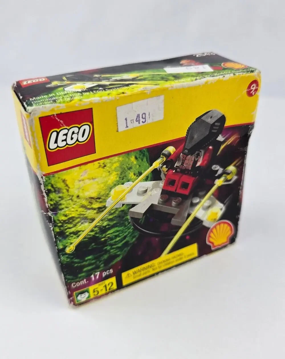 Lego 2543 Alien Space Ship Place Shell Oil, New in box sealed